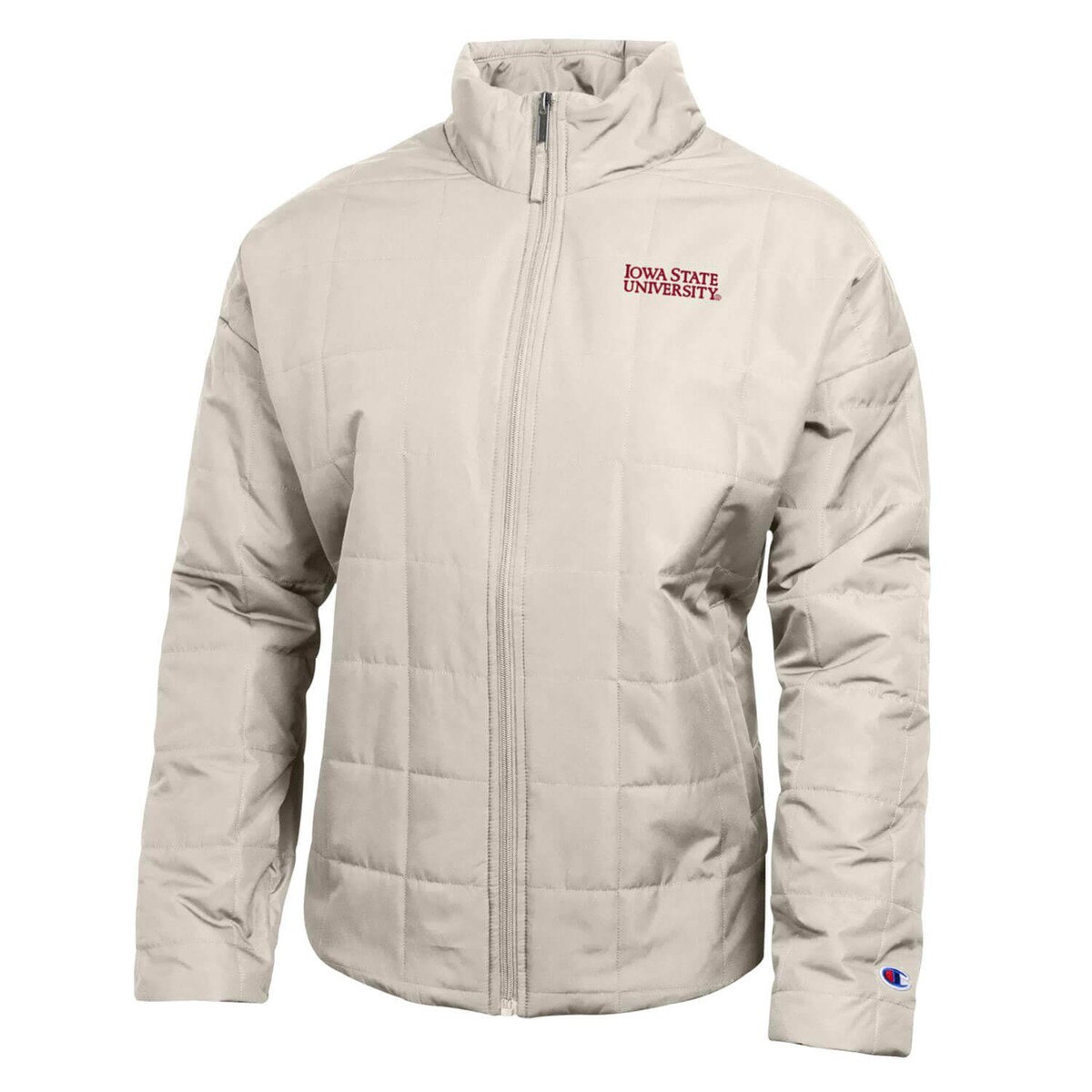 Champion Women's Iowa State University Ivory Lightweight Puffer Jacket vendor image